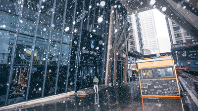 寒潮來襲！青海多地迎來今冬首場降雪